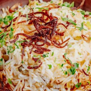 طبق أرز شعرية حاتي الصحابة